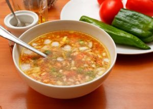 Sopa fría de hortalizas